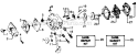 Page A Diagram and Parts List for XR-50A  Weed Eater Trimmer